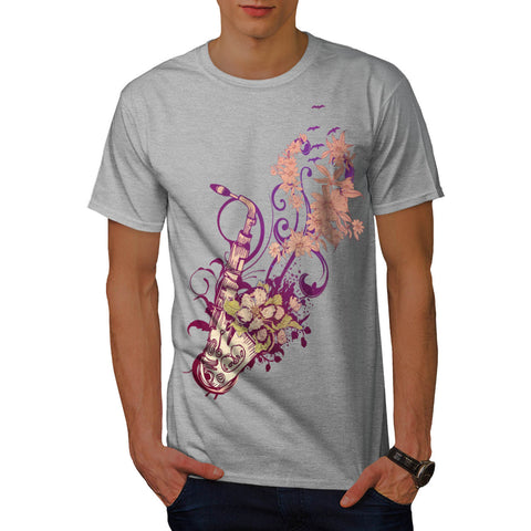 Saxophone Jazzy Tune Mens T-Shirt