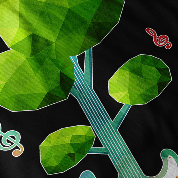 Cosmic Guitar Tree Womens Long Sleeve T-Shirt