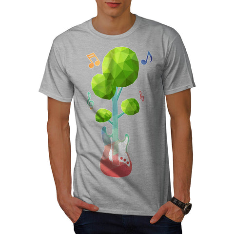 Cosmic Guitar Tree Mens T-Shirt