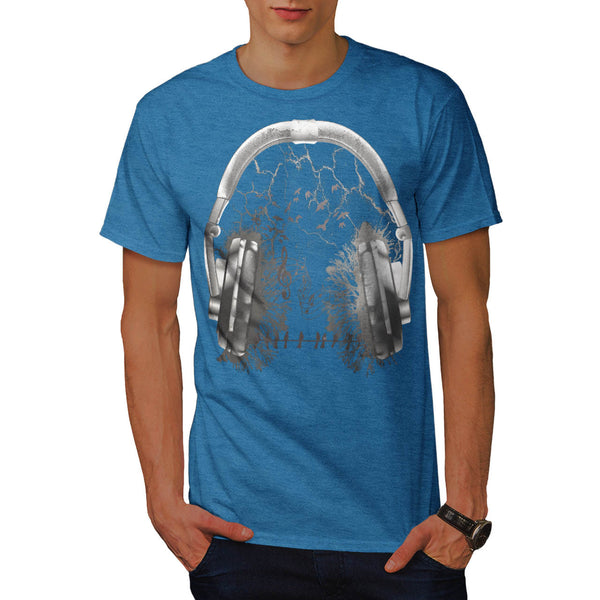 Headphone Forest Mens T-Shirt