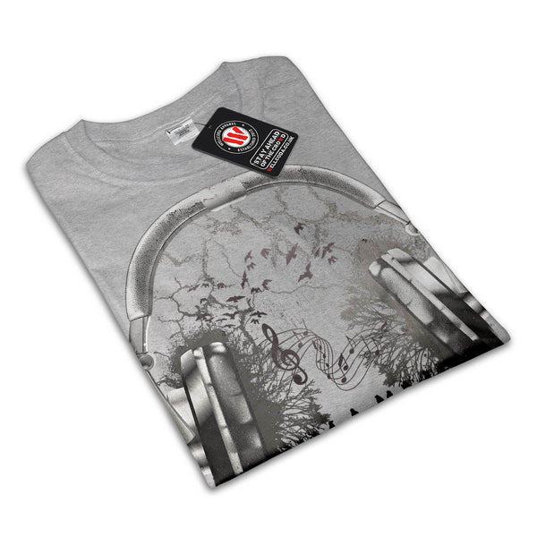 Headphone Forest Mens T-Shirt