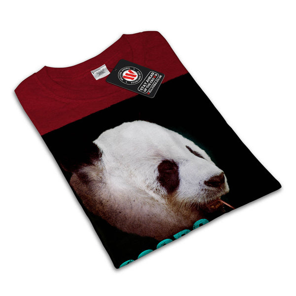 Drinking Panda Chill Mens T-Shirt