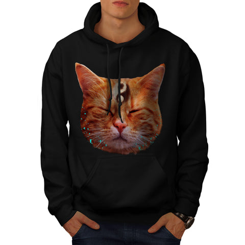 Meditation Zen Cat Mens Hoodie