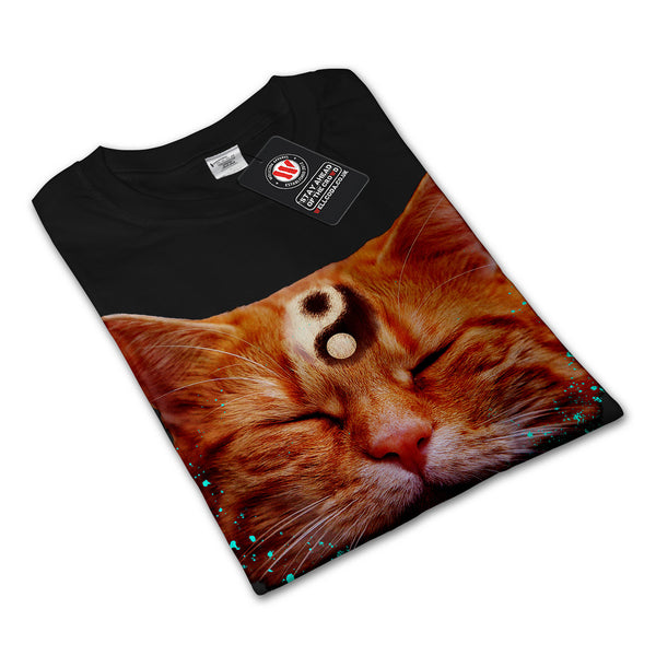 Meditation Zen Cat Mens Long Sleeve T-Shirt