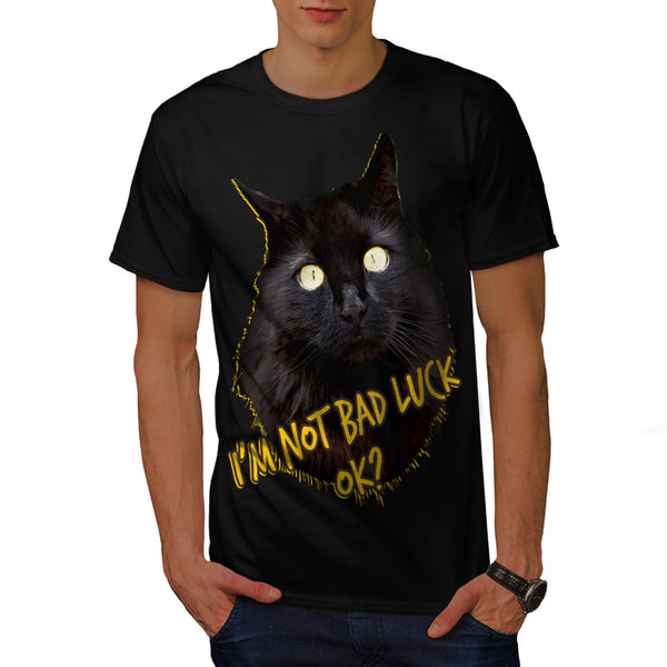 Black Is Not Bad OK Mens T-Shirt