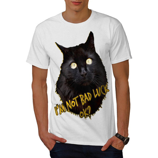 Black Is Not Bad OK Mens T-Shirt