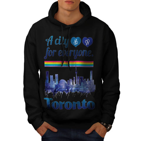Friendly Toronto City Mens Hoodie