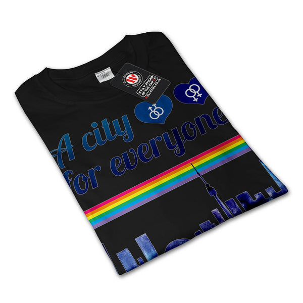 Friendly Toronto City Mens Long Sleeve T-Shirt