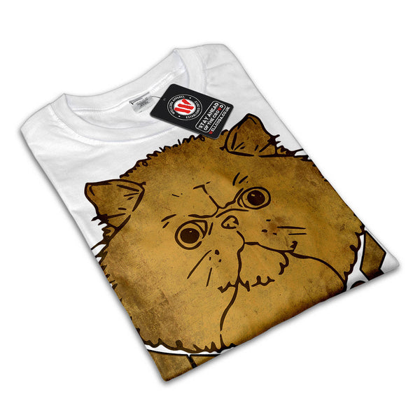 Hungry Kitty Anger Mens T-Shirt