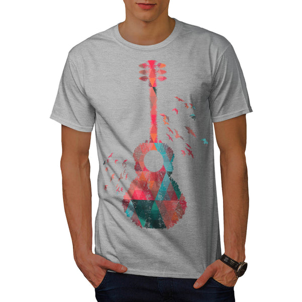 Guitar Sound Flight Mens T-Shirt