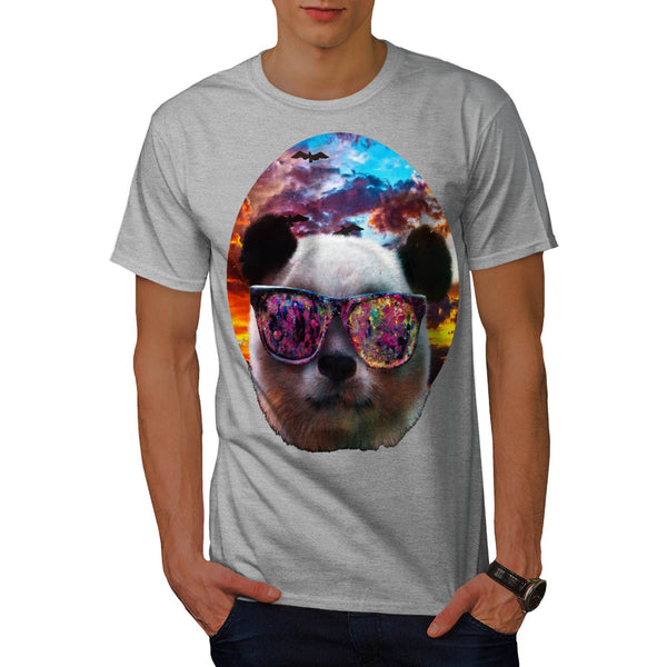 Fantasy Panda Bear Mens T-Shirt