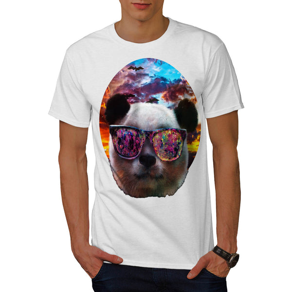 Fantasy Panda Bear Mens T-Shirt