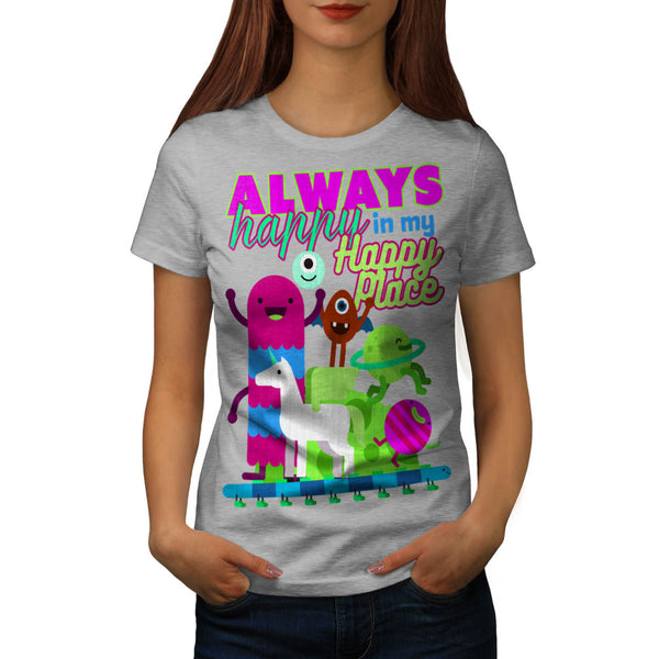 Always Happy Place Womens T-Shirt