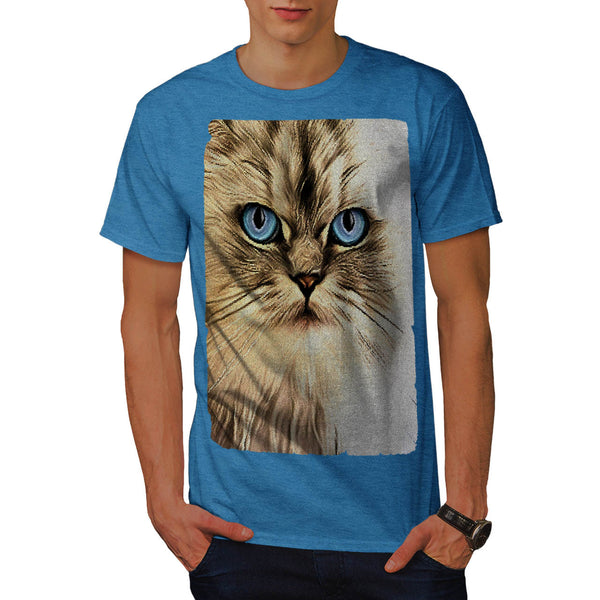 Serious Kitty Cat Mens T-Shirt