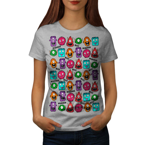 Freaky Beast Laugh Womens T-Shirt