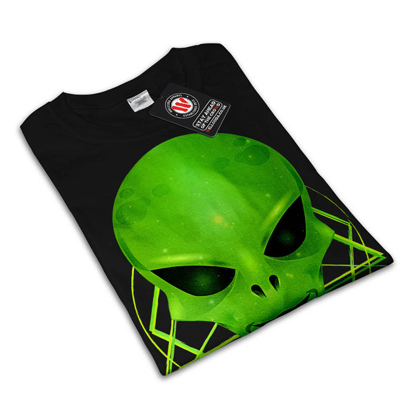 Alien Monster Smile Mens T-Shirt