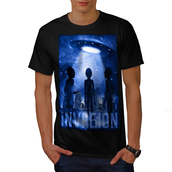 Space Beast Invasion Mens T-Shirt