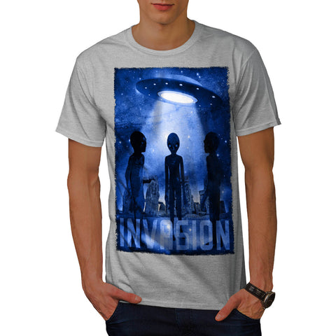 Space Beast Invasion Mens T-Shirt