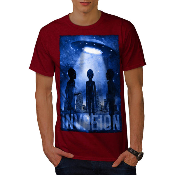 Space Beast Invasion Mens T-Shirt