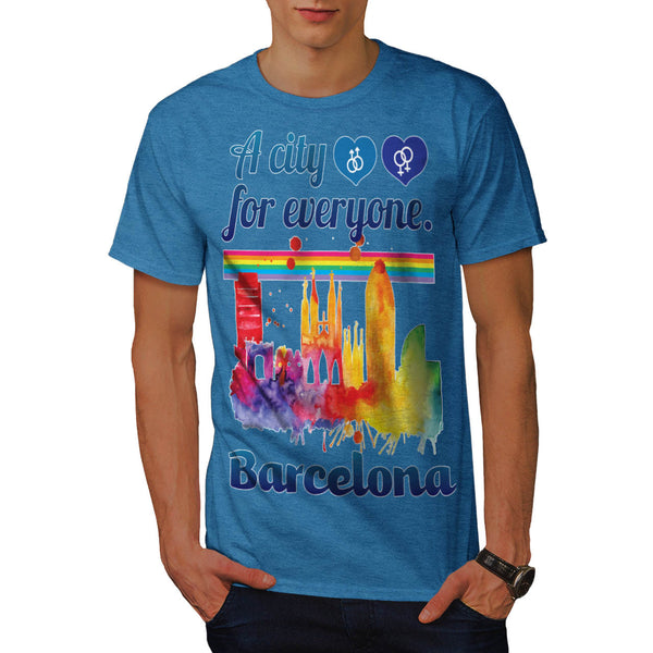 Friendly Barcelona Mens T-Shirt