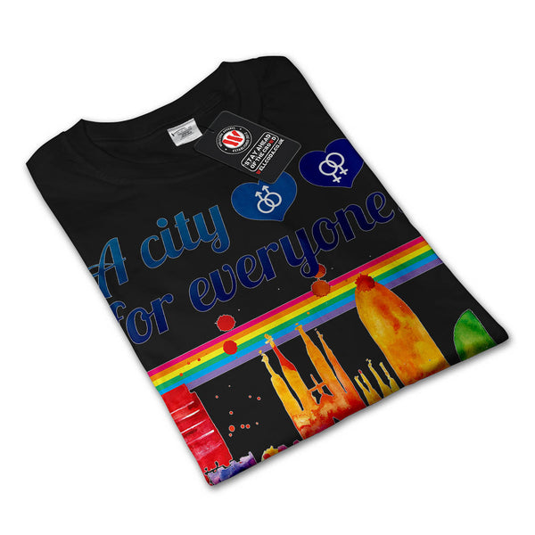 Friendly Barcelona Mens Long Sleeve T-Shirt