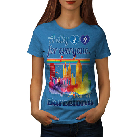 Friendly Barcelona Womens T-Shirt