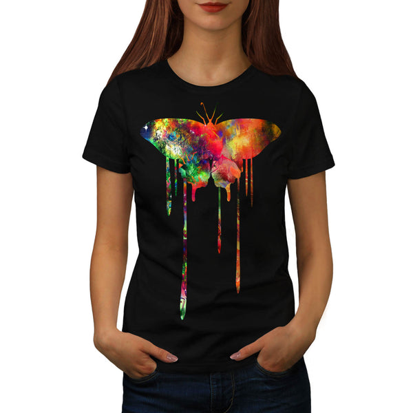 Artistic Butterfly Womens T-Shirt