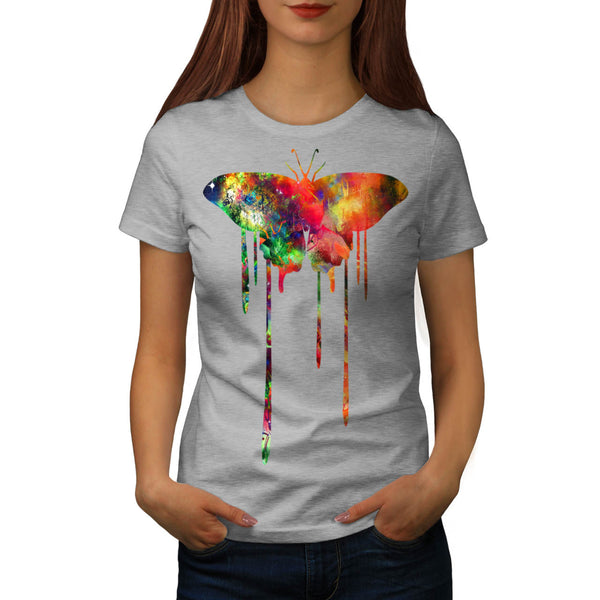 Artistic Butterfly Womens T-Shirt