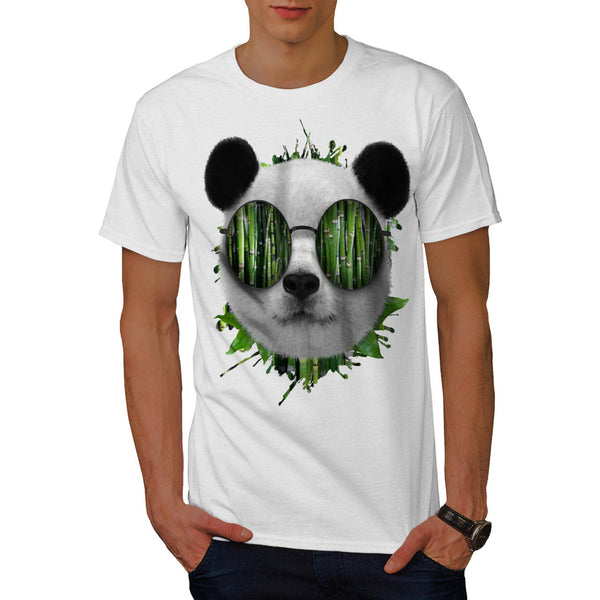 Bamboo Panda Bear Mens T-Shirt