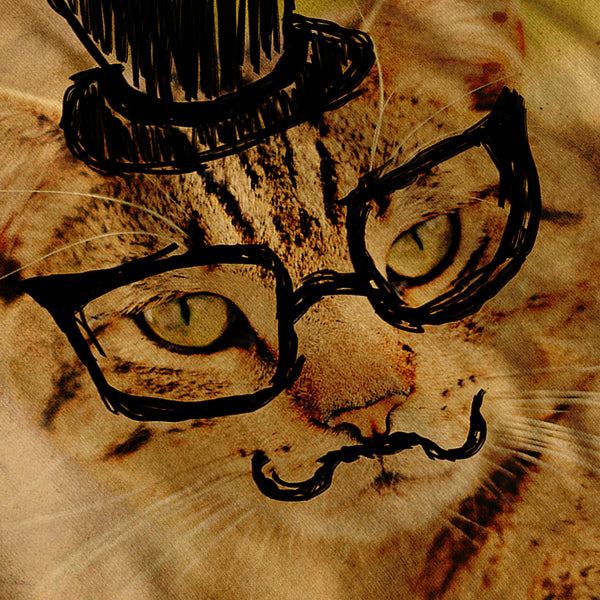 Posh Mister Kitty Mens T-Shirt