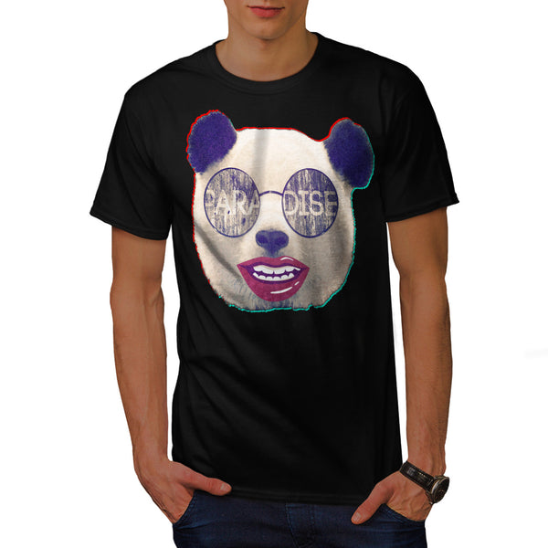 Panda Lady Paradise Mens T-Shirt