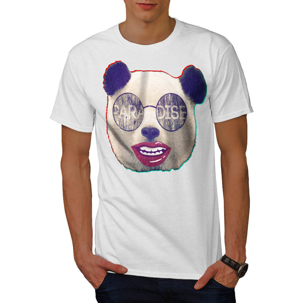 Panda Lady Paradise Mens T-Shirt