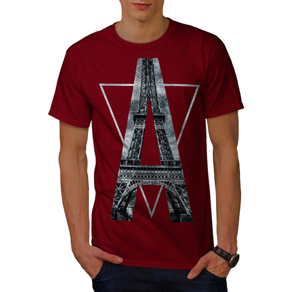 Paris Eiffel Tower Mens T-Shirt