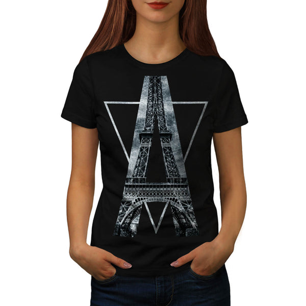Paris Eiffel Tower Womens T-Shirt