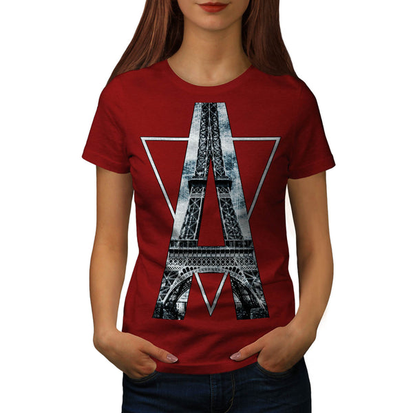 Paris Eiffel Tower Womens T-Shirt