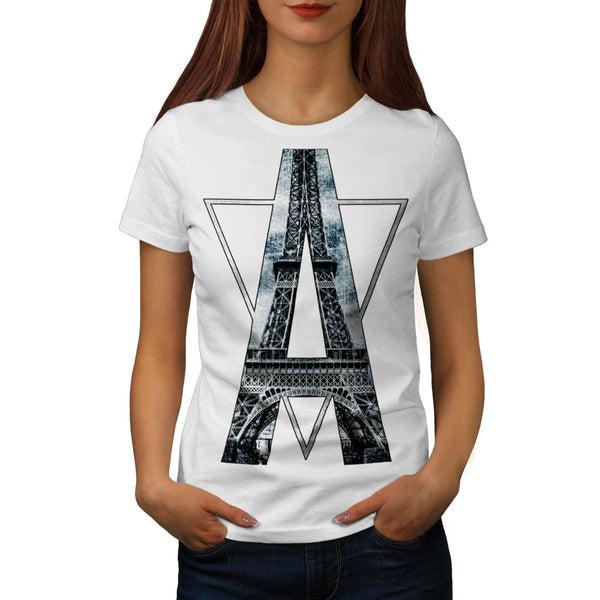 Paris Eiffel Tower Womens T-Shirt