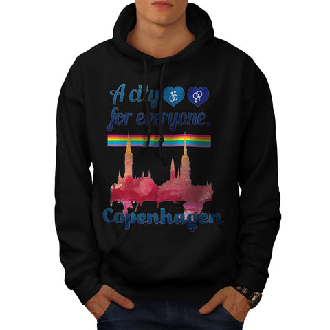 Friendly Copenhagen Mens Hoodie