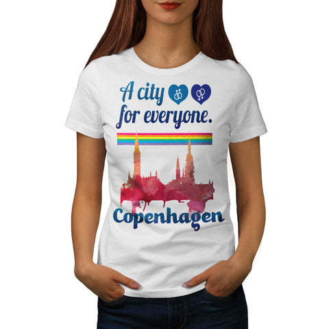 Friendly Copenhagen Womens T-Shirt