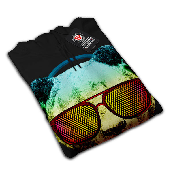 Music Fan Panda Bear Womens Hoodie