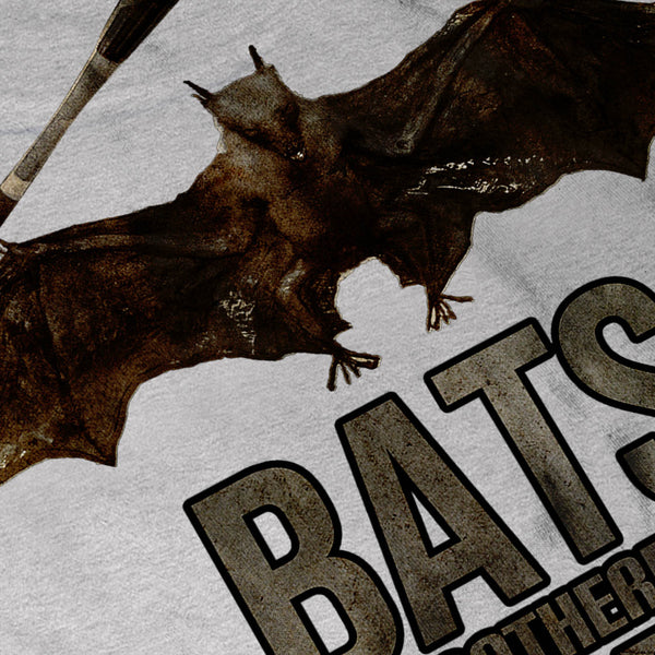Bats Wordplay Fun Womens T-Shirt