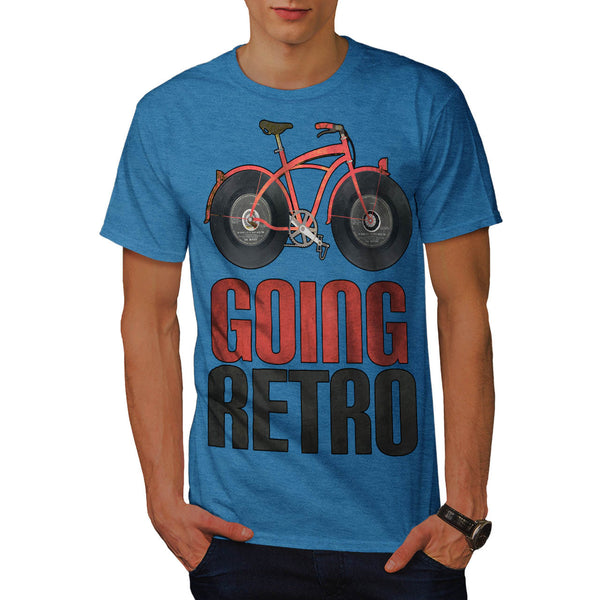Going Retro Bicycle Mens T-Shirt