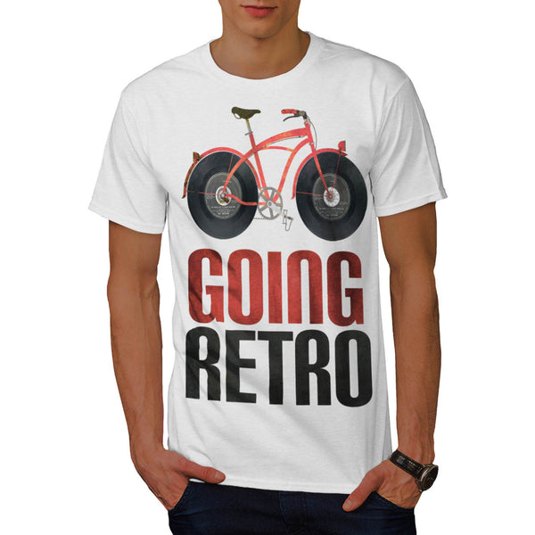 Going Retro Bicycle Mens T-Shirt