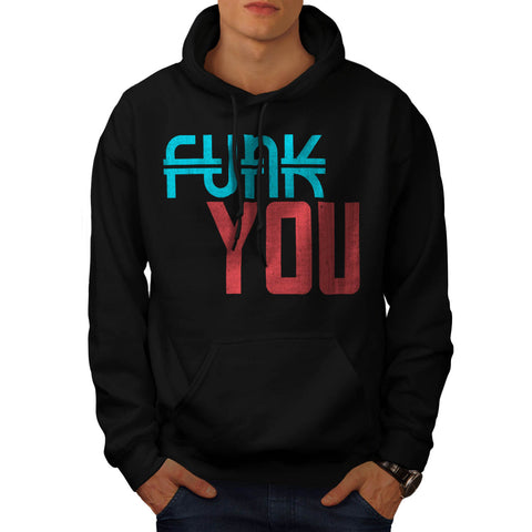 Funk You Cheeky Fun Mens Hoodie