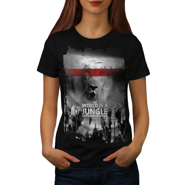 World Is A Jungle Womens T-Shirt