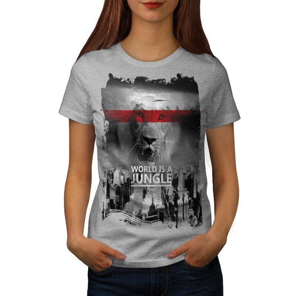World Is A Jungle Womens T-Shirt