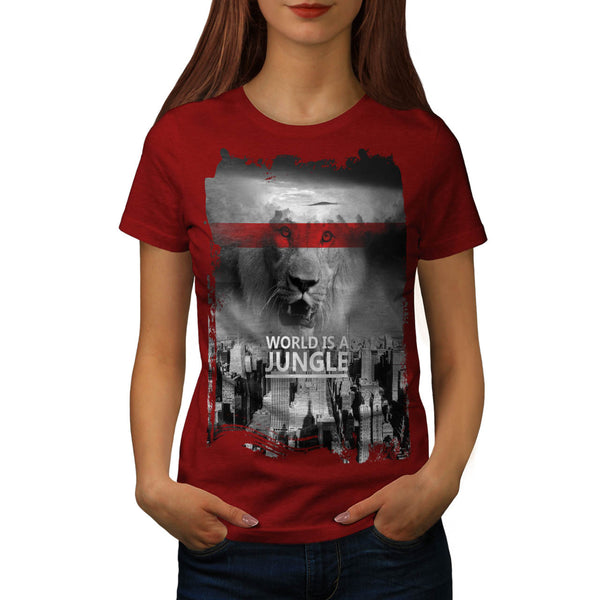 World Is A Jungle Womens T-Shirt