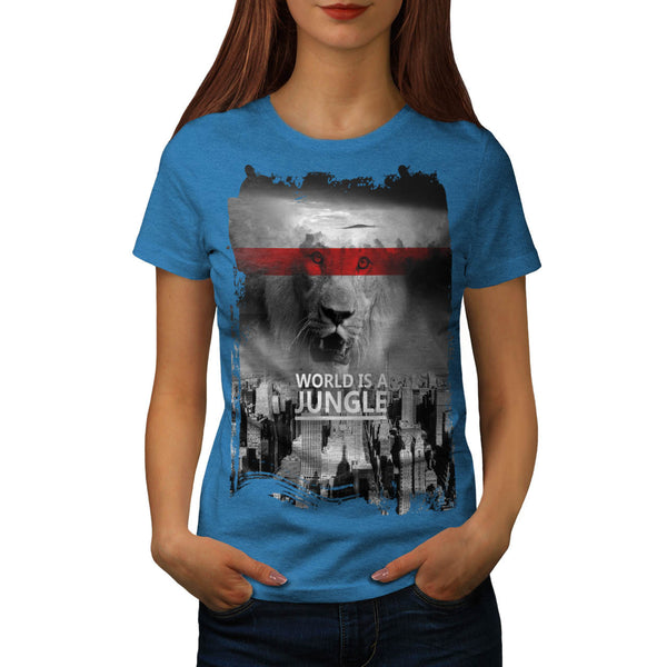 World Is A Jungle Womens T-Shirt