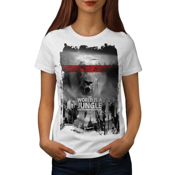 World Is A Jungle Womens T-Shirt