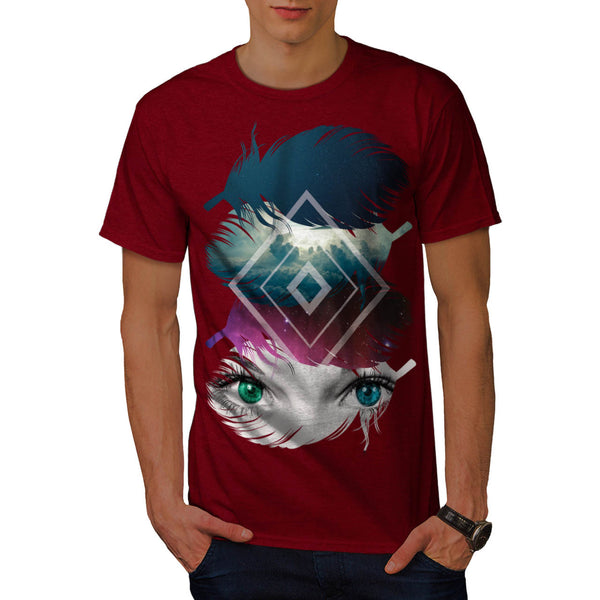 Eye Feather Fantasy Mens T-Shirt