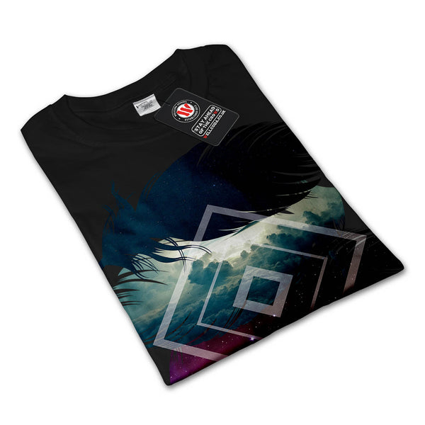 Eye Feather Fantasy Mens Long Sleeve T-Shirt